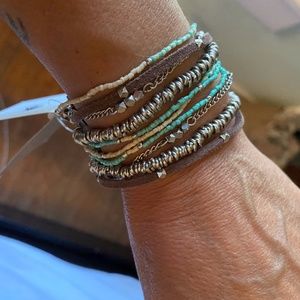 Noonday Woven Beaded Bracelet